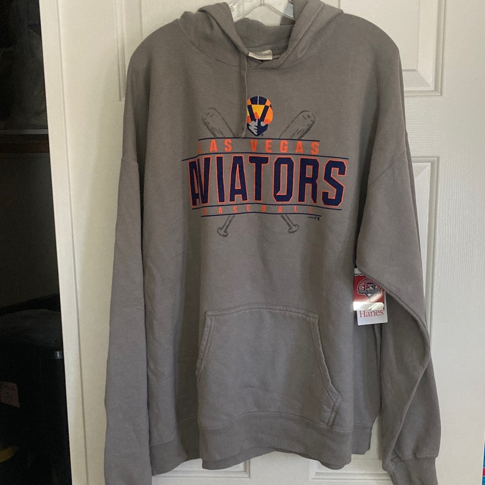 Las Vegas Aviators Baseball hooded sweatshirt 
New with tags 
Size XL
